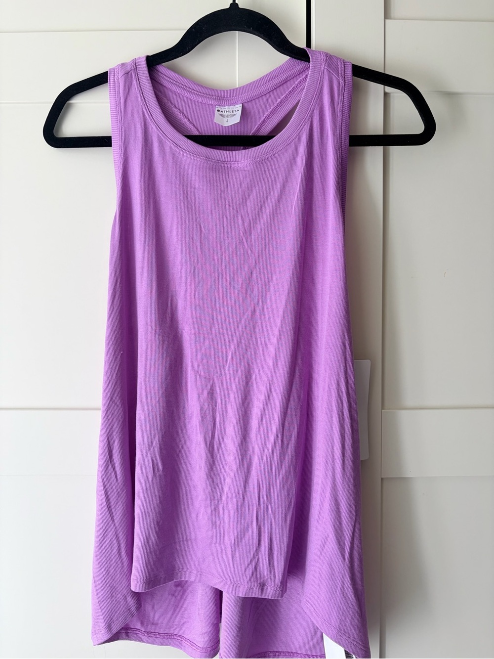 Athleta Lavender Racerback Tank Top